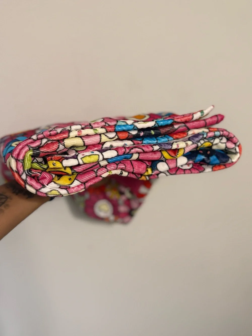 Murakami TM/KK ComplexCon Pink Flower Towel